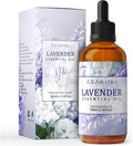 Asakuki Lavender Essential Oil 100Ml, Natural Therapeutic Grade, Aromatherapy Oil Lavender For Better Sleep, Health Care, Relaxation, Ideal For Humidifier, Diffuser & Wellness
