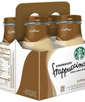 Starbucks Frappuccino, Vanilla Iced Coffee Drink, 9.5oz Bottles (4 Pack)