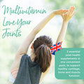 Healthspan Love Your Joints Multivitamin | 28 Day Supply | Support Healthy Cartilage, Bone & Muscle Function | Optiflex Glucosamine | Opti-Turmeric | Joint Complex | Vitamin C & D3 | Vegan