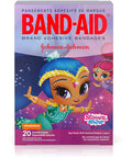 Band-Aid Brand Nickelodeon Shimmer And Shine Bandages, 20 Assorted Sizes Per Box (6 Pack)
