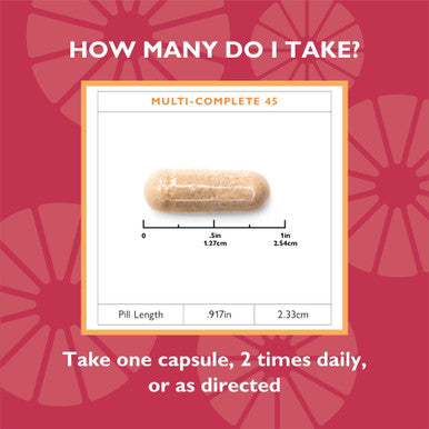 Celebrate Vitamins Multi Complete Bariatric Multivitamin with 45 mg Iron Daily Essential Vitamins and Minerals for Sleeve Gastrectomy and Gastric Bypass