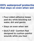 Band-Aid Brand Water Block Clear Waterproof Sterile Adhesive Bandages For First-Aid Wound Care Of Minor Cuts And Scrapes, Assorted Sizes, 30 Ct (Pack Of 6)