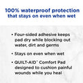 Band-Aid Brand Water Block Clear Waterproof Sterile Adhesive Bandages For First-Aid Wound Care Of Minor Cuts And Scrapes, Assorted Sizes, 30 Ct (Pack Of 6)
