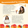 Zooki Marine Collagen Liquid Sachets 5000mg Great Taste Sugar Free High Strength Marine Collagen Supplements for Women & Men Skin Joints & Hair (Mango Peach Flavour 14 Servings)