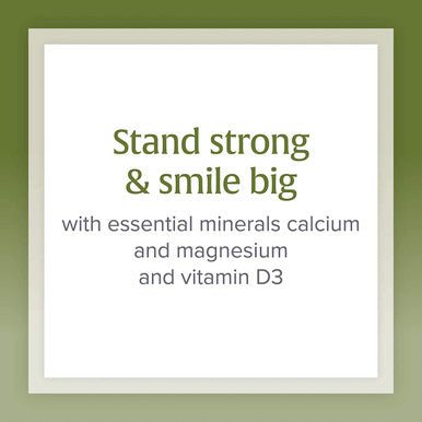 Natural Factors Calcium Magnesium Citrate with Vitamin D3 Support for Bones and Teeth 180 Tablets