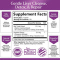 Nature'S Nutrition Milk Thistle & Dandelion Root Liver Cleanse Detox & Repair - 1000mg Herbal Liver Support Supplement with Silymarin Marianum - Advanced Liver Health Support Formula for Detox & Repair - 120 Capsules