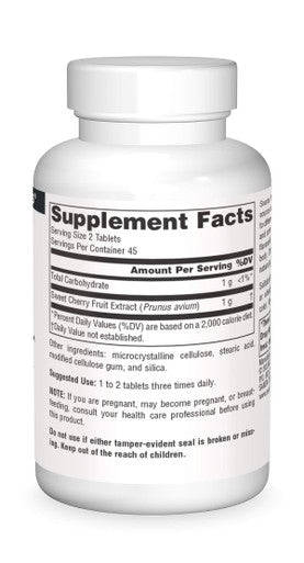 Source s Cherry Extract 500 Mg
