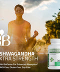 Bronson Ashwagandha Extra Strength Stress & Mood Support with BioPerine Non GMO Formula 90 Vegetarian Capsules