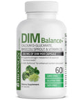 Bronson Dim Balance+ Calcium D-Glucarate, Broccoli Sprouts And Vitamin D3 200 Mg Of Dim Per Capsule Supports Estrogen Metabolism And Balanced Hormone Levels Non-Gmo, 60 Vegetarian Capsules