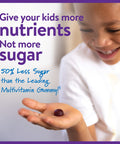 New Chapter Kids Multivitamin Gummies - 50% Less Sugar, Kids Gummy Vitamins with Vitamins C, D3 & Zinc, Non-GMO, Gluten Free, Berry-Citrus, 60ct