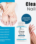 Clear Nails - Extra Strength - Probiotic Fungus Inhibitor - 50 Billion Cfu