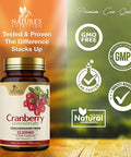 Cranberry Concentrate Extract 25,000mg + Vitamin E & C, Triple Strength Capsules, Supports Urinary Health & Immune System Cranberry Pills for Women & Men, Nature's Non-GMO Supplement - 120 Softgels