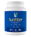 Tomorrow's Nutrition Sunfiber Soluble Prebiotic Fiber Support for Digestive Wellness with Guar Fiber Low FODMAP Vegan 90 Servings