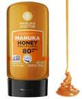 Manuka Doctor - MGO 80+ Squeezy Manuka Honey Multifloral, 100% Pure New Zealand Honey. Certified. Guaranteed. Raw. Non-GMO (10.58 oz)