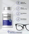 Astaxanthin 12mg | 120 Softgels | Triple Strength | Non-GMO & Gluten Free | by Horbaach