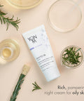 Yon-Ka Phyto 58 PNG Night Cream (40ml) Anti-Aging Vitamin E Face Moisturizer for Normal and Oily Skin, Anti-Wrinkle Night Treatment to Reduce Pores and Revitalize Skin