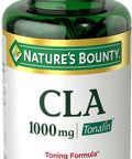 Nature'S Bounty Tonalin Pills And Dietary Supplement Diet And Body Support 1000 Mg 50 Rapid Release Softgels
