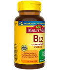 Nature Made Extra Strength Vitamin B12 2500 Mcg Dietary Supplement For Energy Metabolism Support 60 Tablets 60 Day Supply