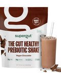 Supergut Prebiotic Shakes | Meal Replacement | Boost GLP-1 | High Protein and Fiber | No Added Sugar | Keto Food Meal Snack (Vegan Chocolate 14 servings)