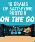 Gnc Total Lean Layered Lean Bar | Hunger Satisfying - High Protein Snack Bar | Girl Scout Thin Mints - 9 Bars