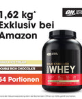 Optimum Nutrition Gold Standard Vanilla Whey Powder 1.62Kg