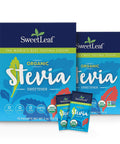 SweetLeaf Organic Stevia Powder Packets Zero Calorie Sweetener with Stevia Leaf Extract No Artificial Sweetener Additive Sugar Keto Friendly Non GMO Gluten 70 Packets (Pack of 2)