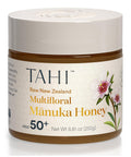 Tahi MGO 50+ Multifloral Raw Manuka Honey New Zealand - 100% Sustainable and Natural Honey - Non-GMO, Glyphosate-Free and Gluten-Free - New Zealand Manuka Pure Honey - 8.81oz