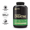 Optimum Nutrition 100% Gold Standard Whey Protein Powder: Double Rich Chocolate (5 Pound) With Micronized Creatine Monohydrate Powder Unflavored (120 Servings) - Bundle Pack