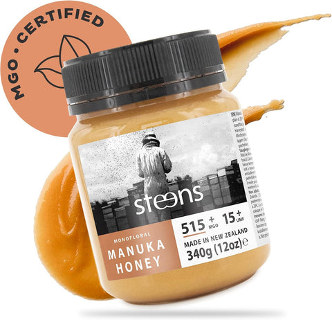 STEENS NZ Beekeeper 15Plus Manuka Honey, 340 GR