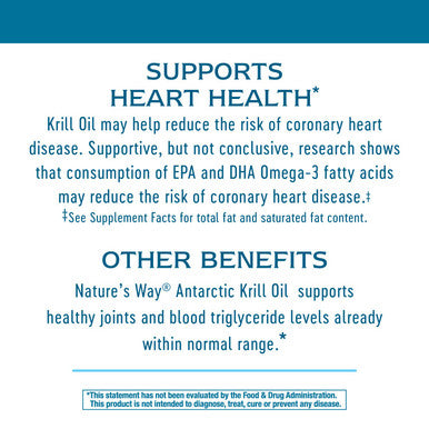 Nature's Way Krill Oil 500mg, 30 Softgels
