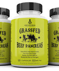 Ancestral Supplements Grass Fed Pancreas Digestive, Proteolytic Enzymes (Including Trypsin) and Pancreatic Support (180 Capsules)