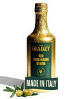 Giadzy by Giada de Laurentiis Olive Oil Extra Virgin - Premium Unfiltered Cold-Pressed Italian Olive Oil, Gold Wrap, Made in Italy, Perfect for Cooking & Gifting. Rich in polyphenols & antioxidants.