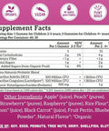 Llama Naturals Kids Probiotic with Prebiotic Fiber Vegan Organic Prebiotics and Probiotics Gummies for Gut Health Support Toddler Real Fruit Gummy Vitamins No Added Sugar Cane Mixed Berry 60 Ct