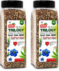 Badia Trilogy Health Seed Blend, 21 oz ÃƒÂ¢Ã¢â€šÂ¬Ã¢â‚¬Å“ Flax, Chia & Hemp Seeds | Nutritious blend of flax, chia, and hemp seeds with fiber and Omega-3s Superfood for smoothies, yogurt, salads, and baking