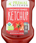 Primal Kitchen Organic Unsweetened Squeeze Ketchup 18.5 Oz