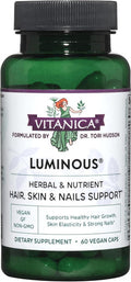 Vitanica Luminous Hair Skin and Nail Support Vegan 60 Capsules