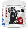 5% Nutrition Rich Piana CreaTEN 10 in 1 Formula Flavored Creatine Powder for Muscle Gain Enhance Power Strength Endurance and Recovery 8.78 oz 30 Srvngs (Blue Raspberry)
