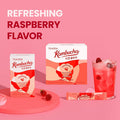 Teazen Kombucha Raspberry Flavor Variety Pack with Classic Eco Bottle (Kombucha Powder 40 Sticks Eco Bottle 1EA x 11.8oz)