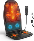 Back Massager With Heat, Massage Chair Pad For Pain Relief Deep Tissue, Portable Massage Seat Cushion For Home Office Use, Gifts For Men Women