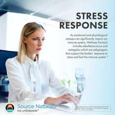 Source s Wellness Formula Bio-Aligned Vitamins & Herbal Defense - Immune System Support Supplement & Immunity Booster - 120 Capsules