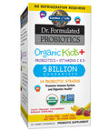 Garden of Life - Organic Kids + Dr. Formulated Probiotics with Vitamins C & D Shelf Stable Strawberry Banana 5 Billion CFU - 30 Chewables