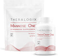 Theralogix TheraCran One + Mannose One Bundle 90 Count & 7.05 Ounce (Pack of 2)
