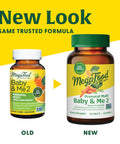 MegaFood Baby & Me 2 Prenatal Vitamin And Minerals - Vitamins For Women - With Folate (Folic Acid Natural Form) Choline Iron Iodine And Vitamin C Vitamin D And More - 60 Tabs (30 Servings)