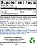 Best Naturals Vitamin B6 25mg 250 Tablets (250 Count (Pack of 3))