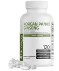 Bronson Korean Panax Ginseng Supports Energy, Endurance & Vitality + Memory And Mental Performance, 120 Capsules