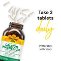 Country Life Target-Mins Calcium Magnesium With Vitamin D-Complex 1000Mg/500Mg/10Mcg 240 Vegan Capsules Certified Gluten Free Certified Vegan Verified Non-Gmo Verified