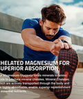 Bronson Magnesium Glycinate 400Mg Extra Strength, Vegetarian, Chelated For Absorption Gentle On The Stomach, Non-Gmo, 60 Tablets