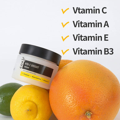 Coxir Vita C Cream 50ml1.69 fl.oz.. Vitamin C A E B3. Vitamin Moisturizing cream
