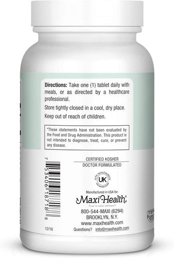 Maxi Health Vitamin D3 1000 BottleTablets180 TabletsZZZ-2