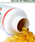 Natures Aid Fish Oil 1000mg | Omega 3 (180mg Epa & 120mg Dha) | Made In The UK 120 Softgels for The Price of 90 120 Capsules